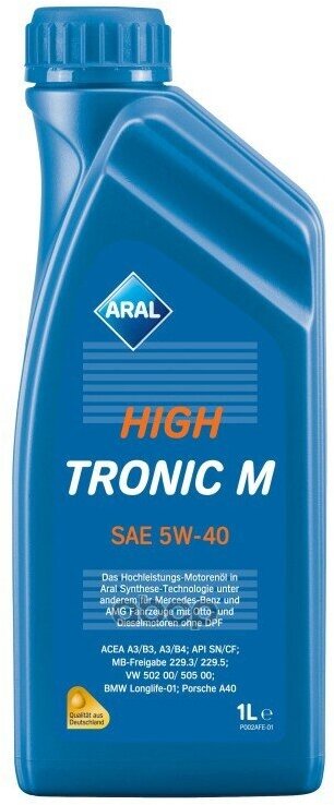 ARAL High Tronic M 5W-40 1л масло моторное