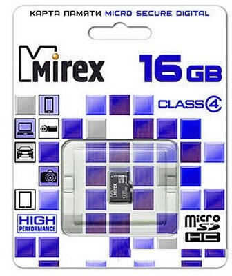 Карта памяти MicroSDHC Mirex - фото №8