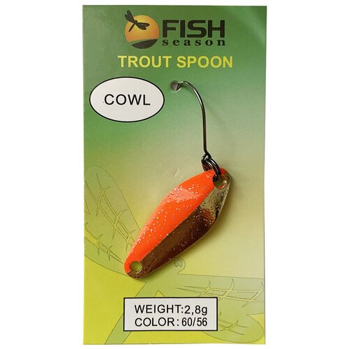 Блесна форелевая Fish Season COWL 28g цвет-56 1штуп 229₽
