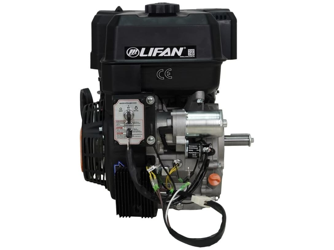 Двигатель бензиновый Lifan KP500 D25 3A (21л.с., 480куб. см, вал 25мм, ручной старт, катушка 3А) - фотография № 8