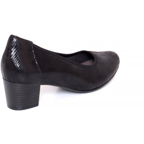Туфли  Caprice, демисезонные, натуральная замша, размер 40, черный