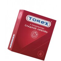 Презервативы TOREX Сладкая любовь, 3 шт.