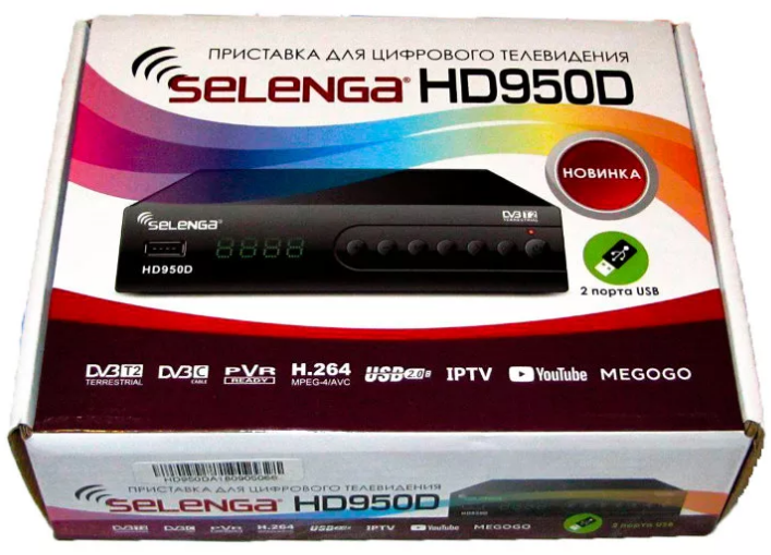 ТВ-тюнер Selenga HD950D