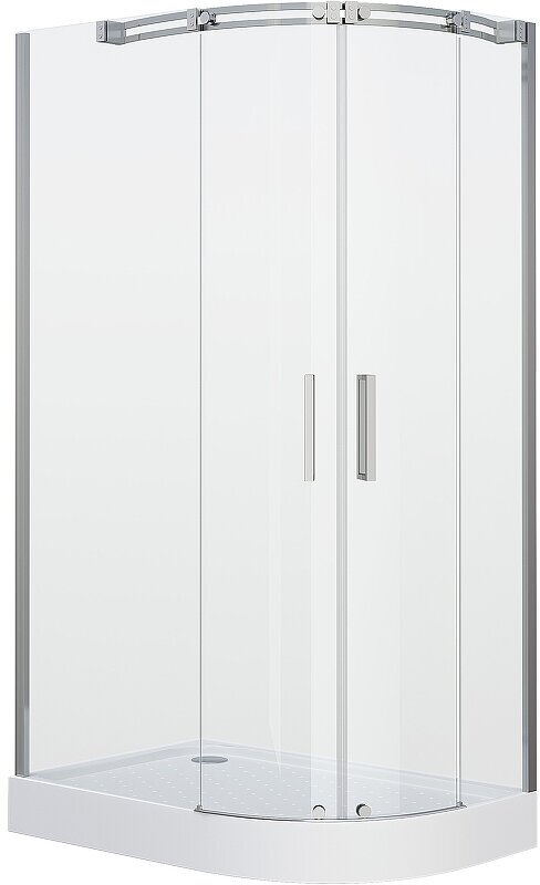 Душ. ограждение GR-4110L Galaxy 110*80*190 двери раздвижные 2 места