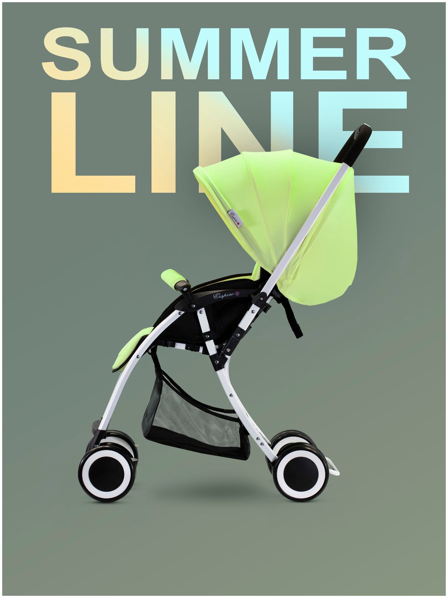 Прогулочная коляска Esspero Summer Line (Brilliant Green)