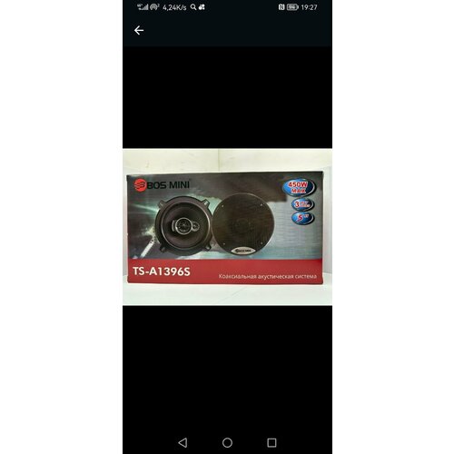 Оригинальные колонки от Bos-Mini с полной сеткой Динамики TS-A1396S 240000₽