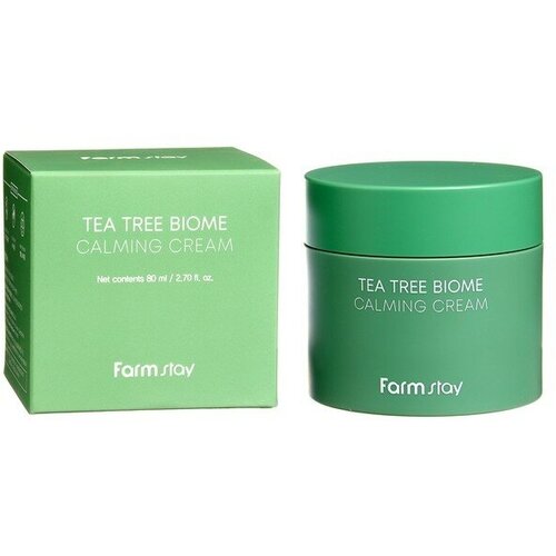 Крем для лица FarmStay успокаивающий, с экстрактом чайного дерева, 80 мл