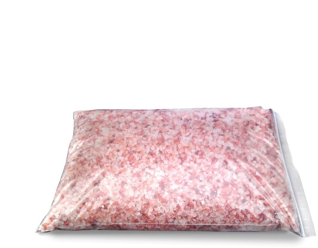 Пищевая Гималайская соль Розово-красная 1 кг помол 2-5 мм
