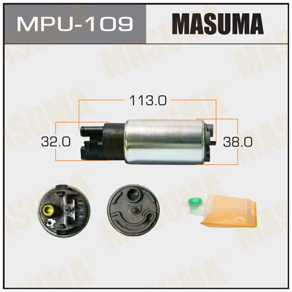 Бензонасос LAND CRUISER PRADO 1GRFE с фильтром сеткой MPU-040 Masuma MPU-109