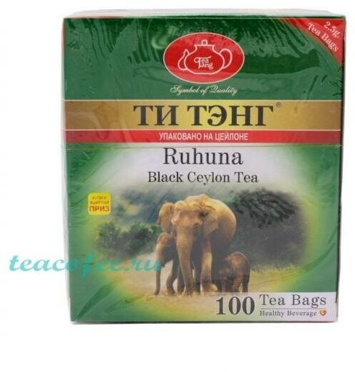 Чай Ти Тэнг Ruhuna черный 100 пакетиков