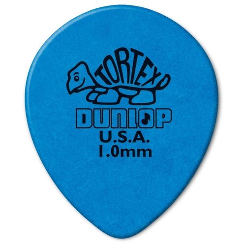 Tortex Teardrop Медиаторы 72шт, капля, толщина 1,00мм, Dunlop 413R1.00