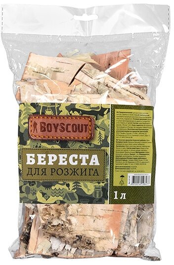 Береста BoyScout для розжига - фото №5