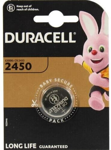 Батарейка Duracell CR2450 литиевая 1 шт. - фото №5