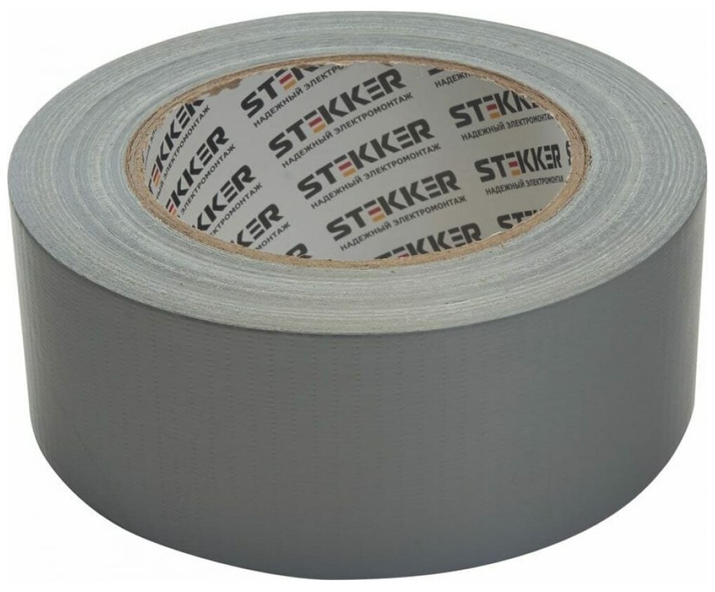 Армированная клейкая лента STEKKER INTP4-01748-40 017*48 мм 40м на тканевой основе  1шт