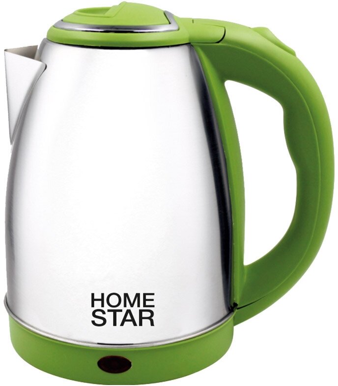 Чайник Homestar HS-1028 (1,8 л) стальной, зеленый (008201)