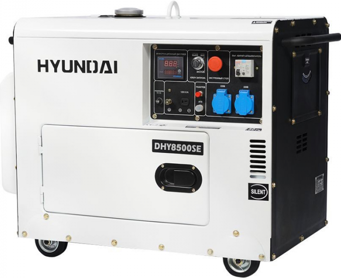 Генератор Hyundai DHY 8500SE
