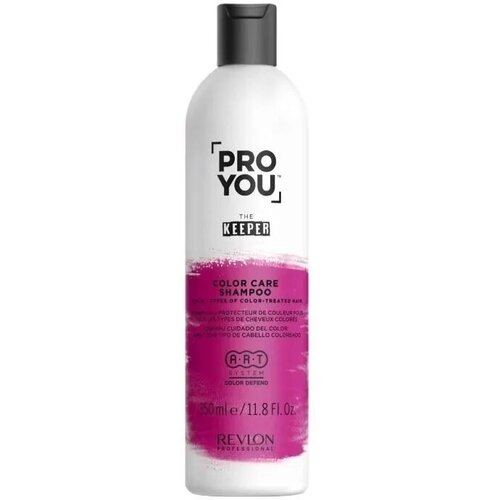 Revlon Professional Pro You Keeper Color Care Shampoo, Шампунь защита цвета для всех типов окрашенных волос, 350 мл revlon professional шампунь pro you the keeper color care shampoo для всех типов окрашенных волос 350 мл