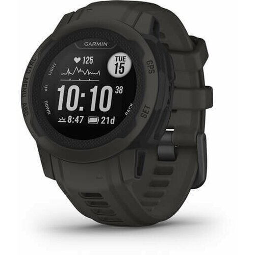 Смарт часы Instinct 2S Graphite с темно-серым корусом и силиконовым серым ремешком Garmin 010-02563-00 4769000₽