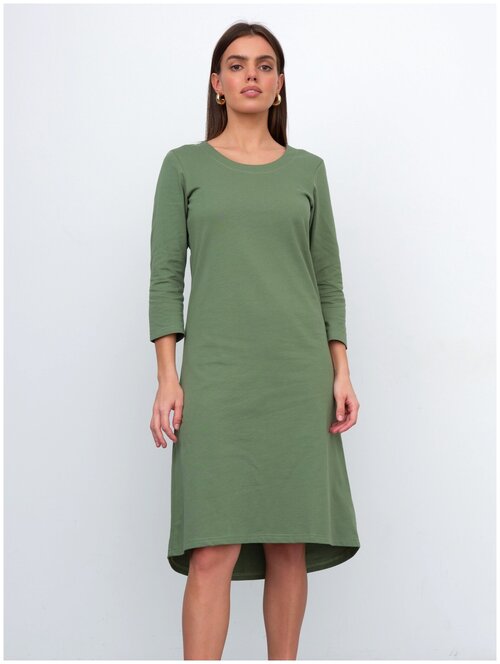Платье Ihomewear, размер XS, зеленый