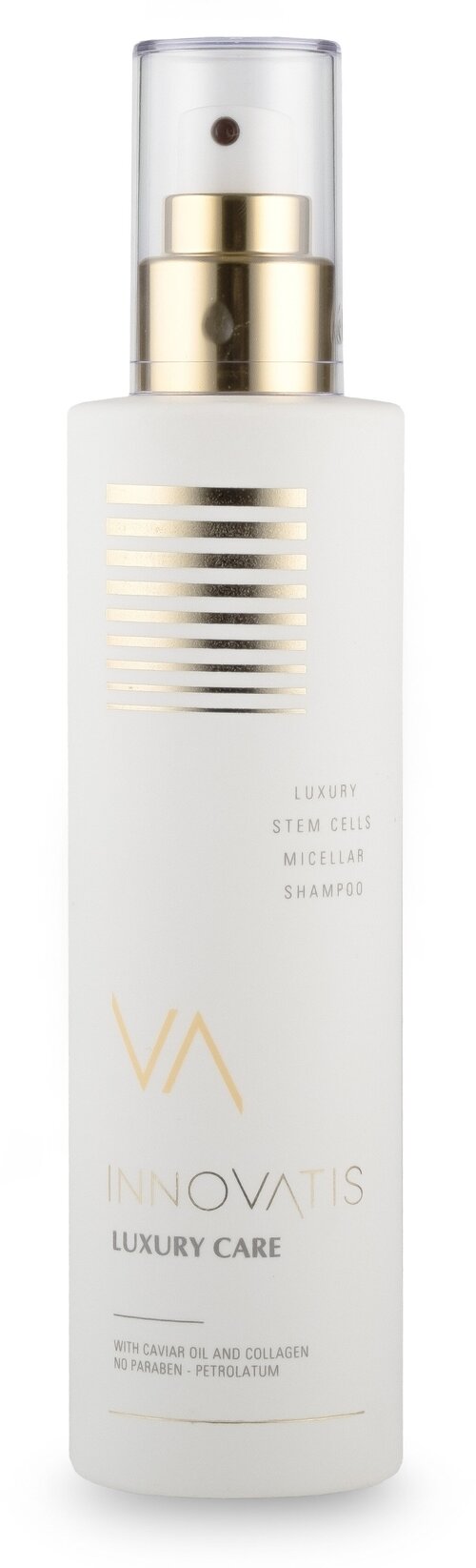 Мицеллярный очищающий спрей-шампунь Innovatis Luxury Stem Cells Micellar Shampoo, 250 мл