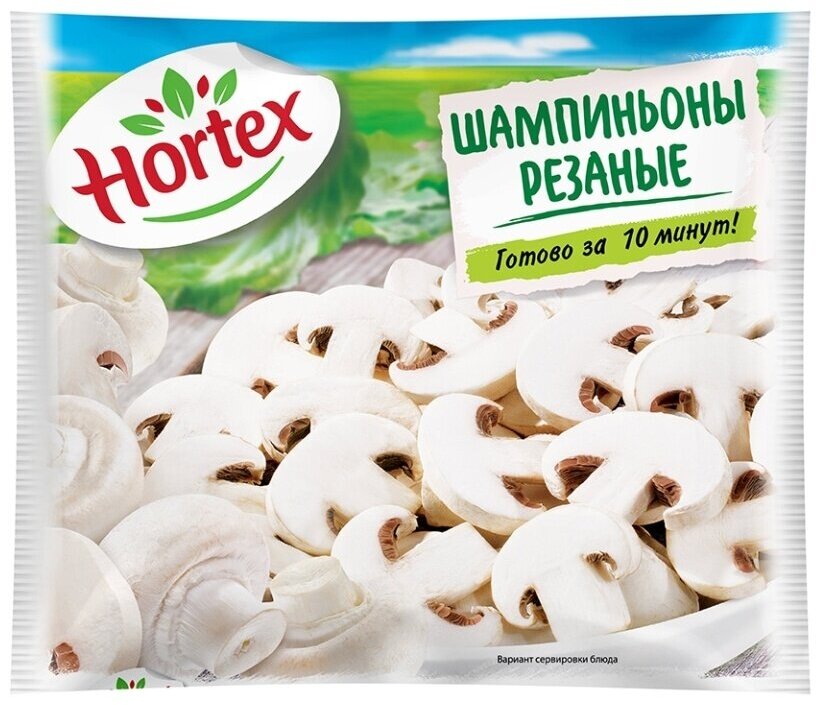 Грибы Hortex шампиньоны резаные