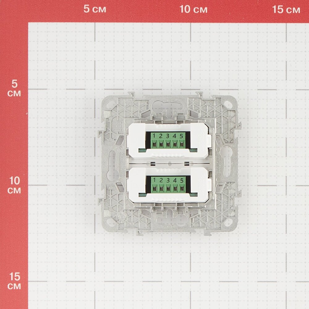 Unica New NU542754 Розетка USB (USB, передача данных, под рамку, скрытая установка, антрацит) Schneider Electric - фото №3