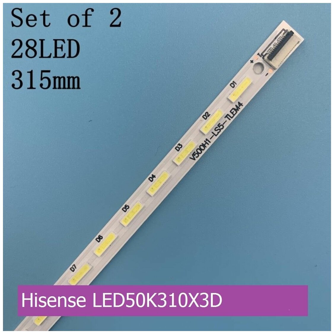 Подсветка для Hisense LED50K310X3D