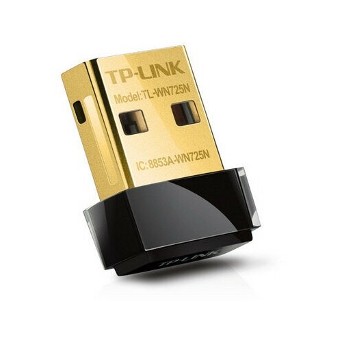 Сетевой адаптер WiFi TP-Link TL-WN725N USB 2.0 сетевой адаптер wifi tp link tl wn725n n150 usb 2 0