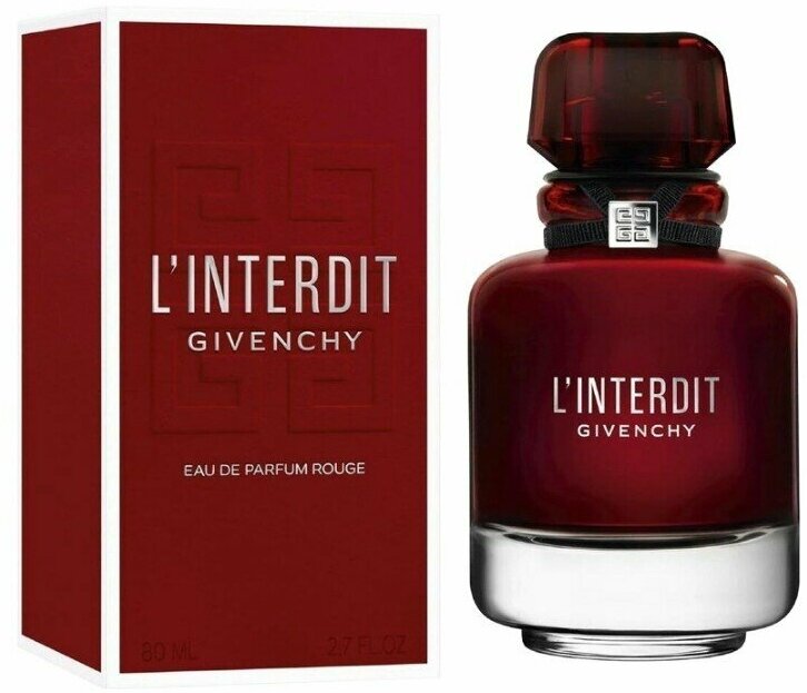 Givenchy женская парфюмерная вода L'Interdit Rouge, Франция, 80 мл