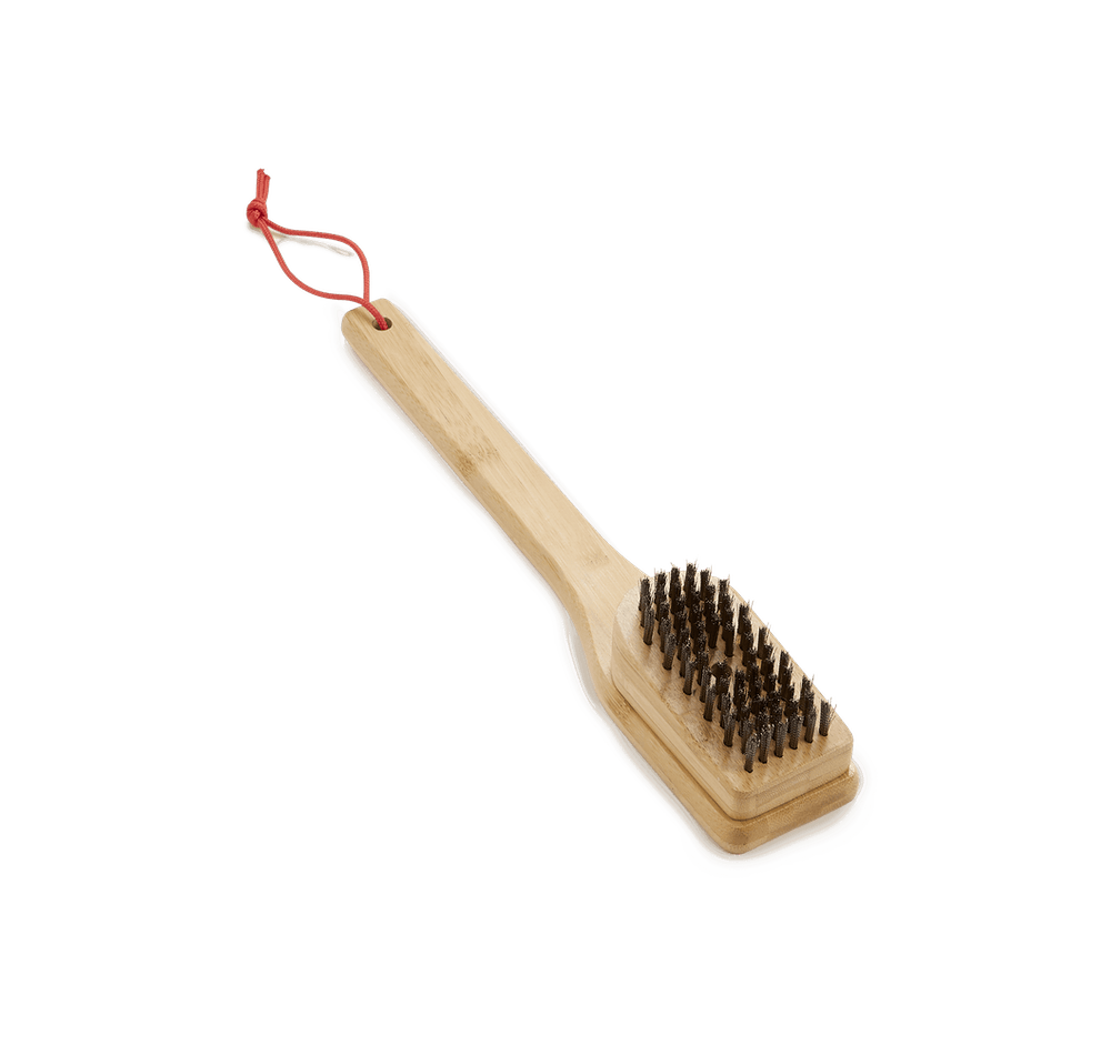 Щетка для гриля с бамбуковой ручкой  30 см.