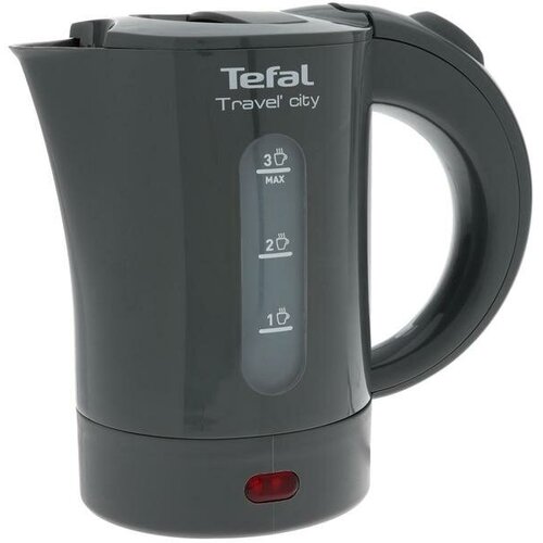 Чайник электрический Tefal KO120B30, пластик, 0.5л, 650Вт, серый