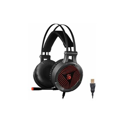 Компьютерная гарнитура A4Tech Bloody G530 черныйсерый 3849₽