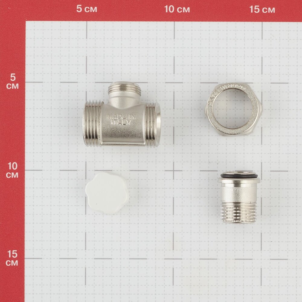 SVL-1196-000015 STOUT Клапан запорно-балансировочный прямой 1/2" х 3/4"ЕК