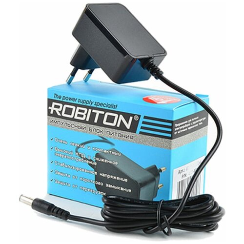 Блок питания ROBITON IR12-1000S 5,5х2,5/12 (+) robiton блок питания robiton ir12 1000s 5 5x2 5 12