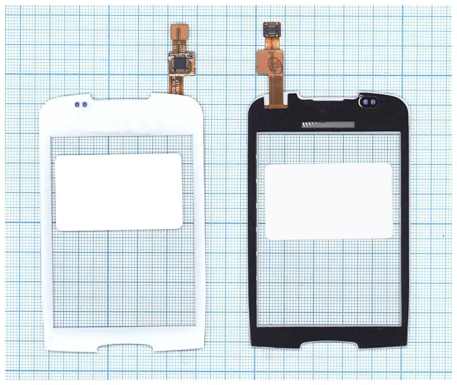 Сенсорное стекло (тачскрин) для Samsung Galaxy Mini S5570 GT-S5570 белый