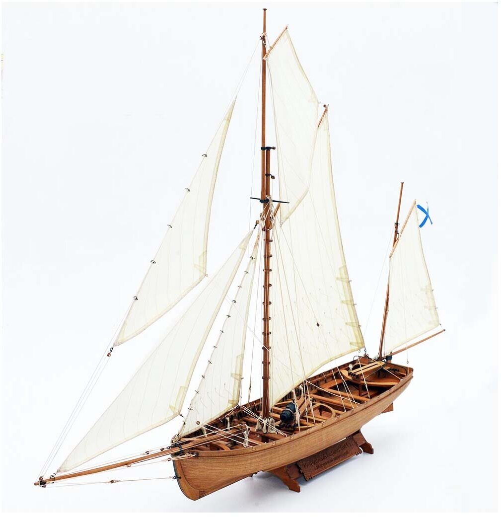 Сборная модель Баркас корабля "Двенадцать апостолов", М.1:48
