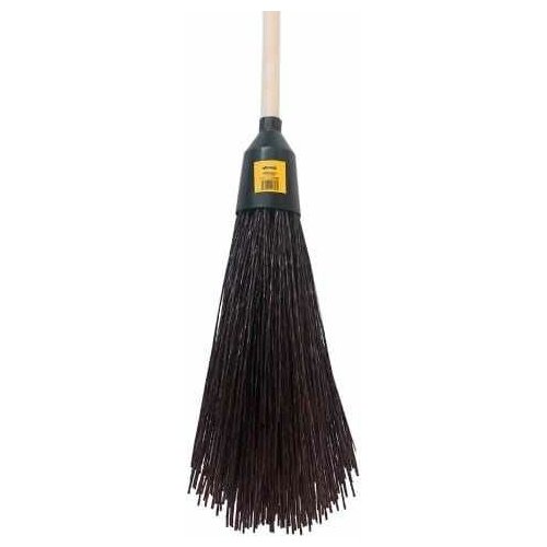 Метла Ybrooms PROFI круглой формы, с черенком М002