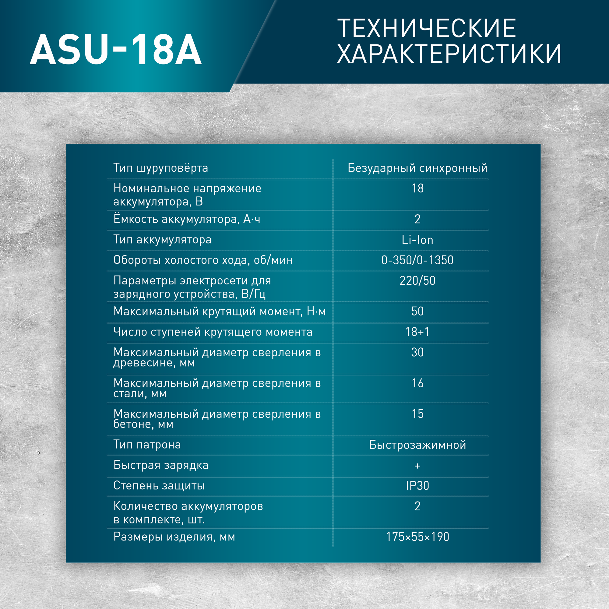 Oasis Asu-18a (Ударный, Бесщёточный) Аккумуляторный шуруповёрт . - фотография № 7