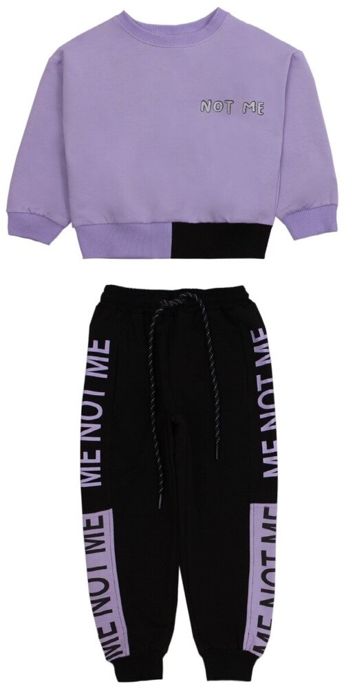 Комплект одежды BONITO KIDS, размер 110, фиолетовый