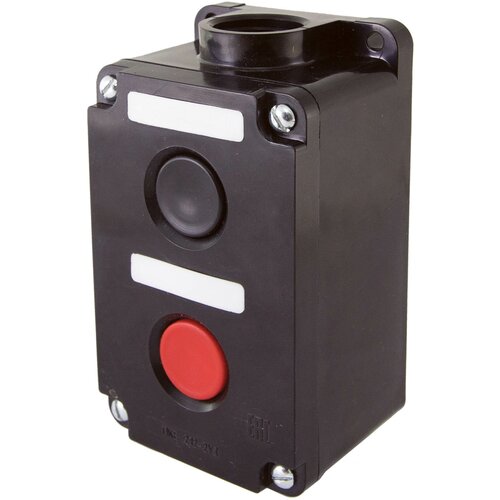 ПКЕ 222-2 У2, красная и черная кнопки, IP54 TDM