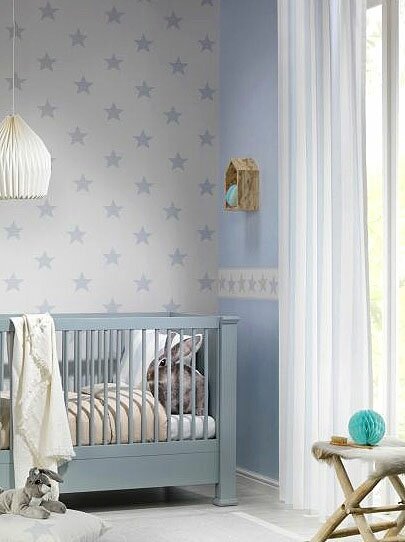 Обои бумажные Rasch Bambino зелёные 0.53 м 249330 - фото №11
