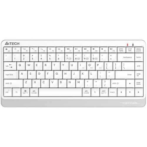 A-4Tech Клавиатура A4Tech Fstyler FBK11 белый серый USB беспроводная BT Radio slim 1595335 184300₽