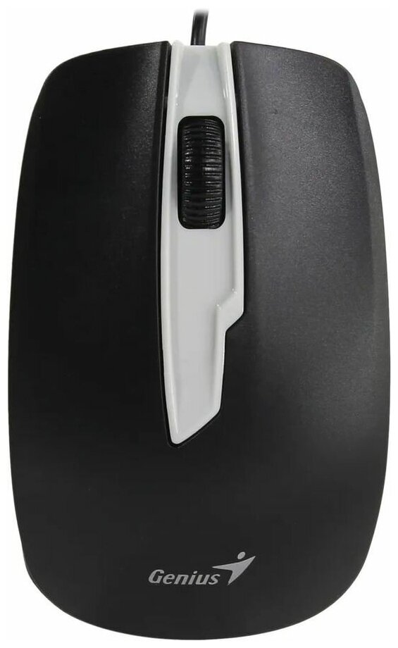 Мышь Genius DX-180, оптическая, проводная, USB, черный [31010016400]