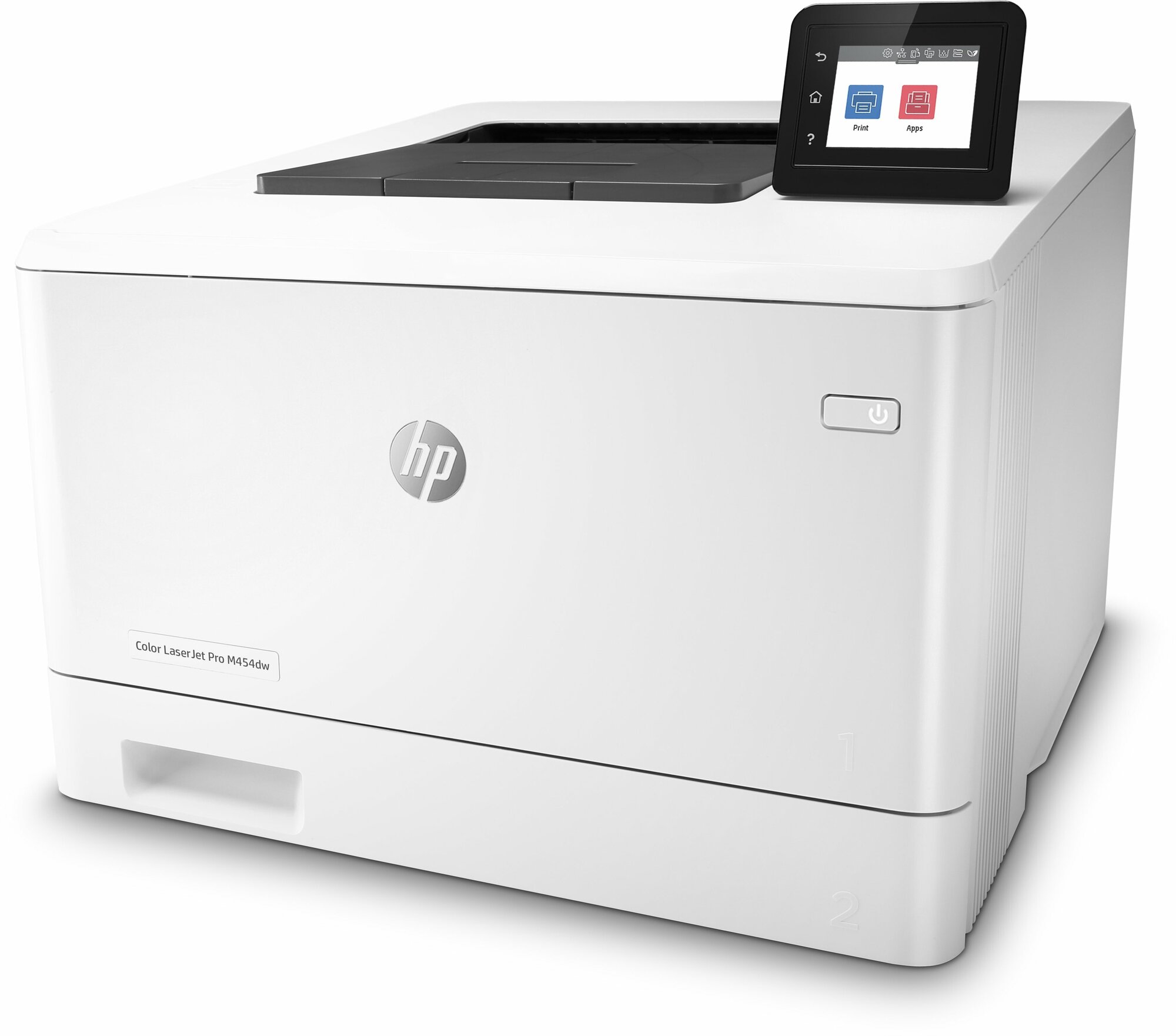 Принтер лазерный HP Color LaserJet Pro M454dn лазерный, цвет: белый [w1y44a] - фото №4