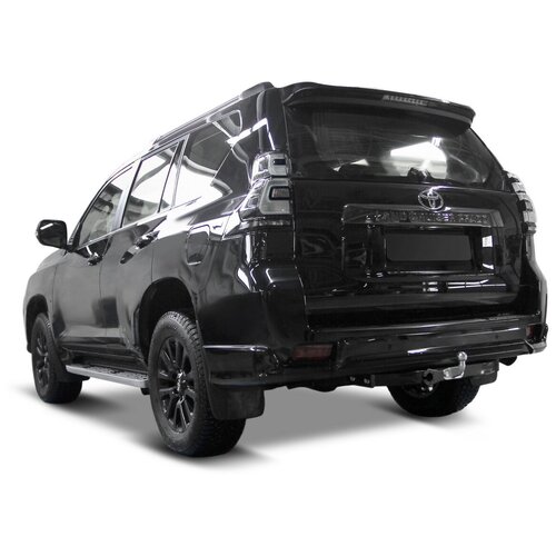 Фаркоп торцевой Berg для Toyota Land Cruiser Prado 150 рестайлинг (Black Onyx) 2020-н. в, шар F, 1500/75 кг, F.5714.004