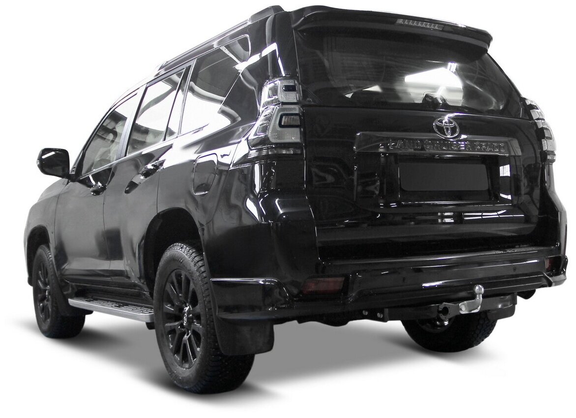 Фаркоп торцевой Berg для Toyota Land Cruiser Prado 150 рестайлинг (Black Onyx) 2020-н. в, шар F, 1500/75 кг, F.5714.004