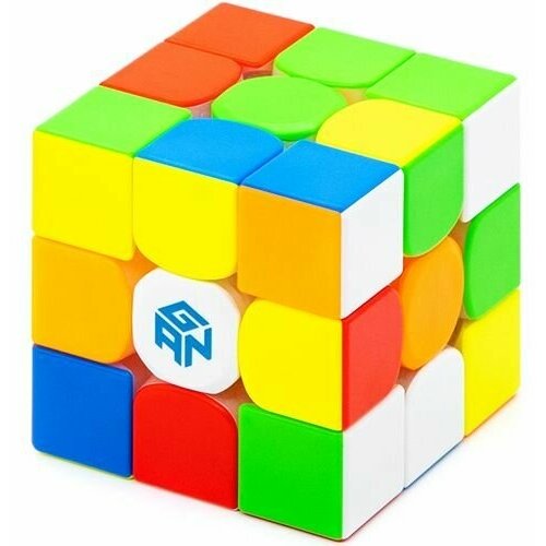 Кубик Рубика Магнитный Gan 11 M 3x3x3 Цветной пластик gan356 i3 magnetic magic cube stickerless gan 356 i3 smart cubes professional 3x3x3 gan i3 magnets puzzle speed cube fidget toys