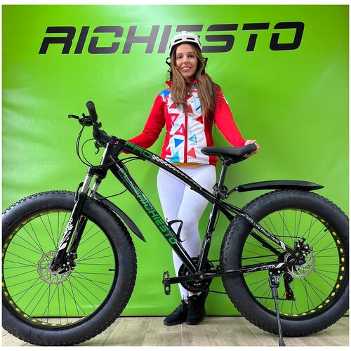 Велосипед фэтбайк Richiesto 26 подростковыйвзрослыйженскиймужской 2001900₽