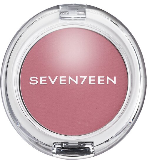 SEVEN7EEN Румяна компактные Natural Matte Silky Blusher, Роза