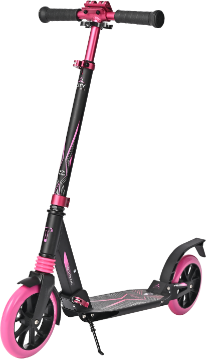 Самокат ТТ City Scooter pink 1/2